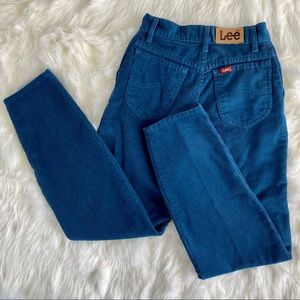 Vintage 70s 80s Lee High Waisted Corduroy Pants